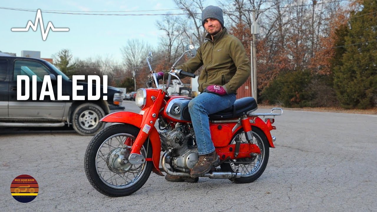 Getting The Honda Dream Dialed In!  RUNS AMAZING!