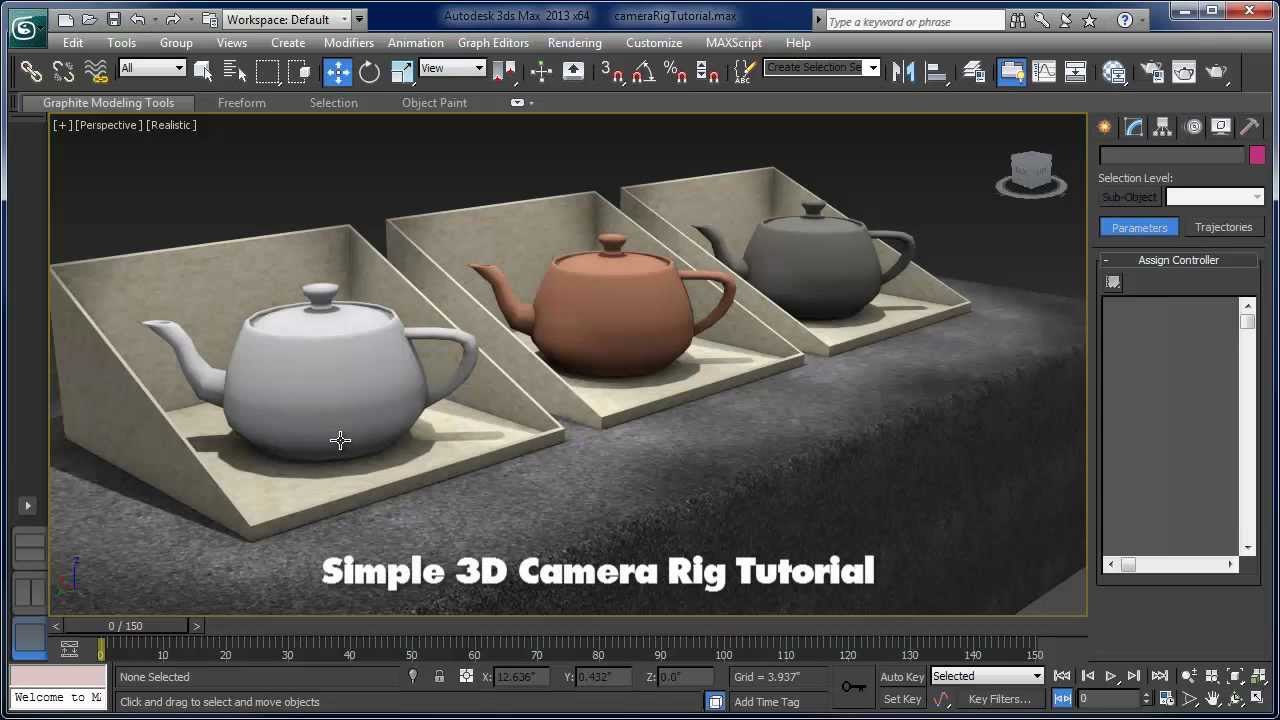 Simple Camera Rig Tutorial for 3ds max