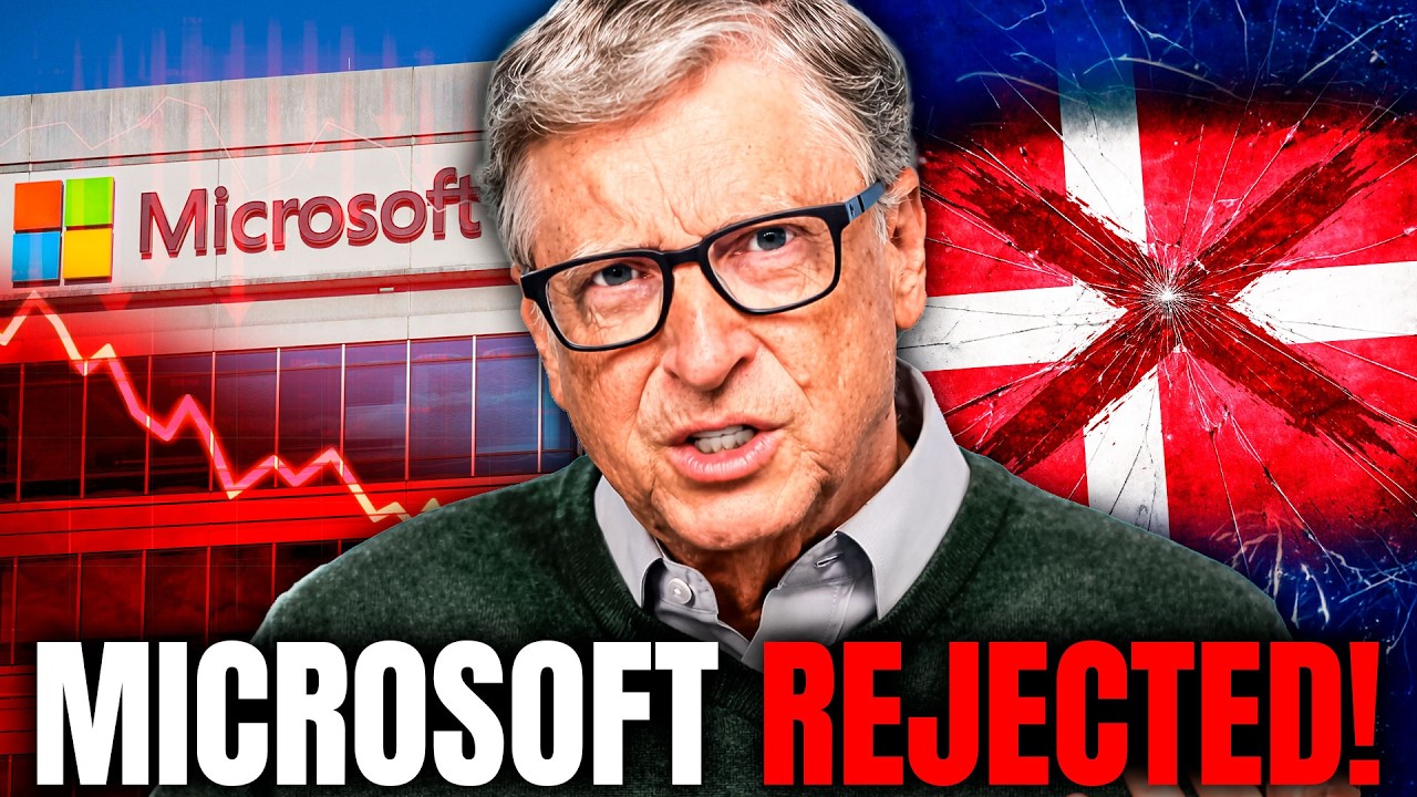 Bill Gates GOES NUTS After Denmark DITCHES Microsoft