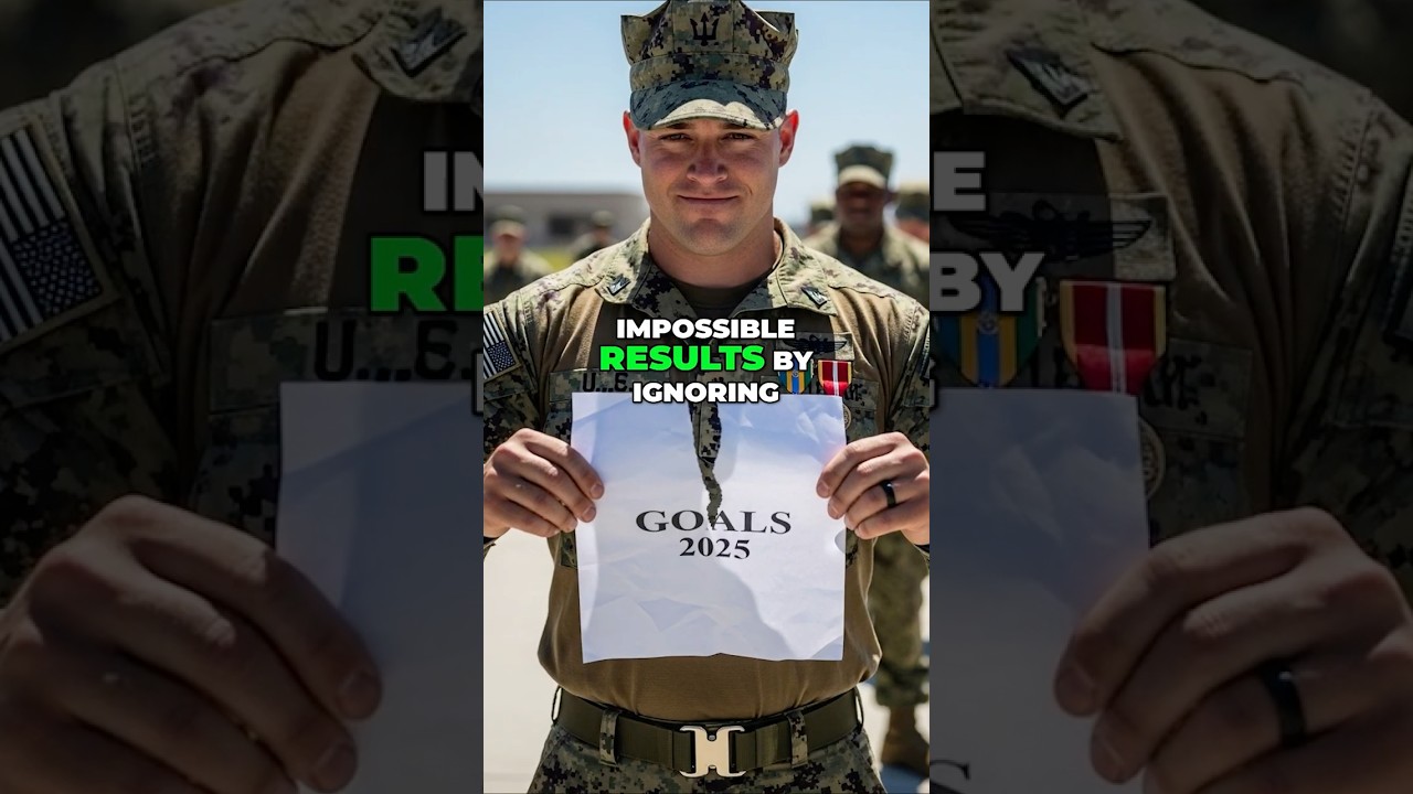 Why Elite Soldiers Ignore Goals