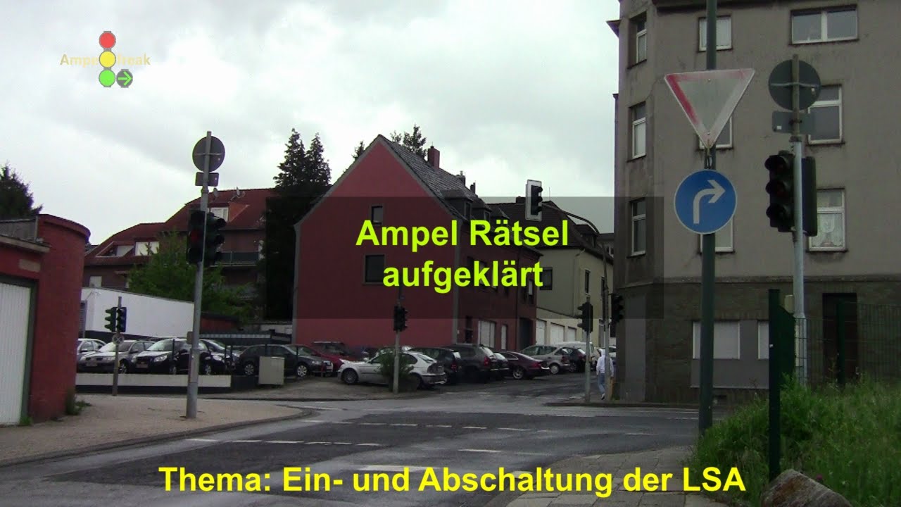 Ampel Rätsel aufgeklärt Folge 6 | Ein- und Abschaltung der LSA + Schlafensschaltung