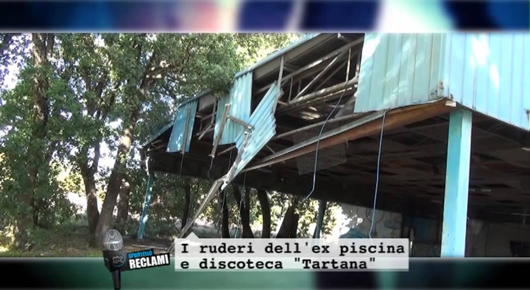 I ruderi dell'ex piscina  discoteca 