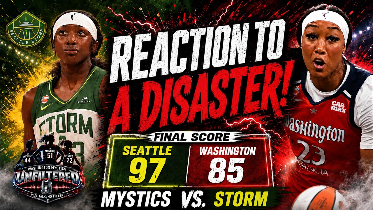 Washington Mystics with DISASTROUS Performance in EMBARRASSING LOSS at Seattle! MAJOR ISSUES!