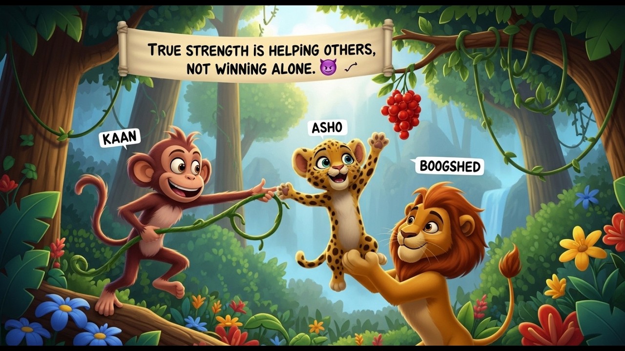 Fast but Alone#cartoonforkids #cartoon #cartoonvideo #animals #storyvideo #cartoonshorts #viral
