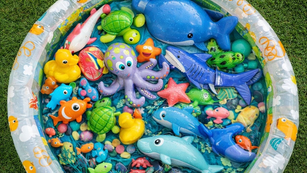 Learn Sea Animals 🌊 | Easy Ocean Animal Names for Toddlers & Preschoolers