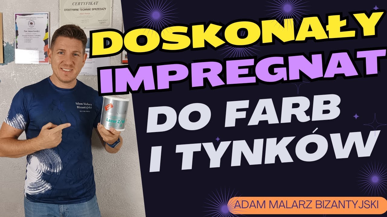 DOSKONAŁY IMPREGNAT DO FARB I TYNKÓW. Lazur Z/W produkt uniwersalny, tani i skuteczny.