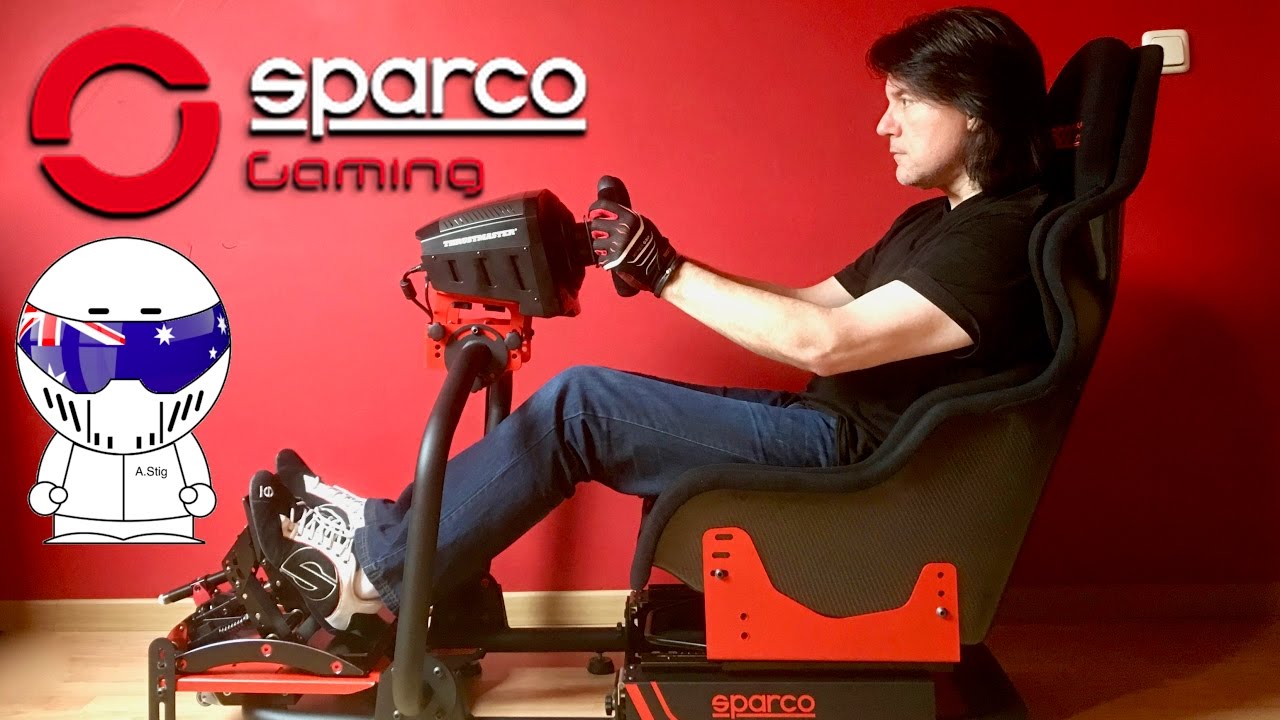 AussieStig's Sparco Evolve Simulator review.