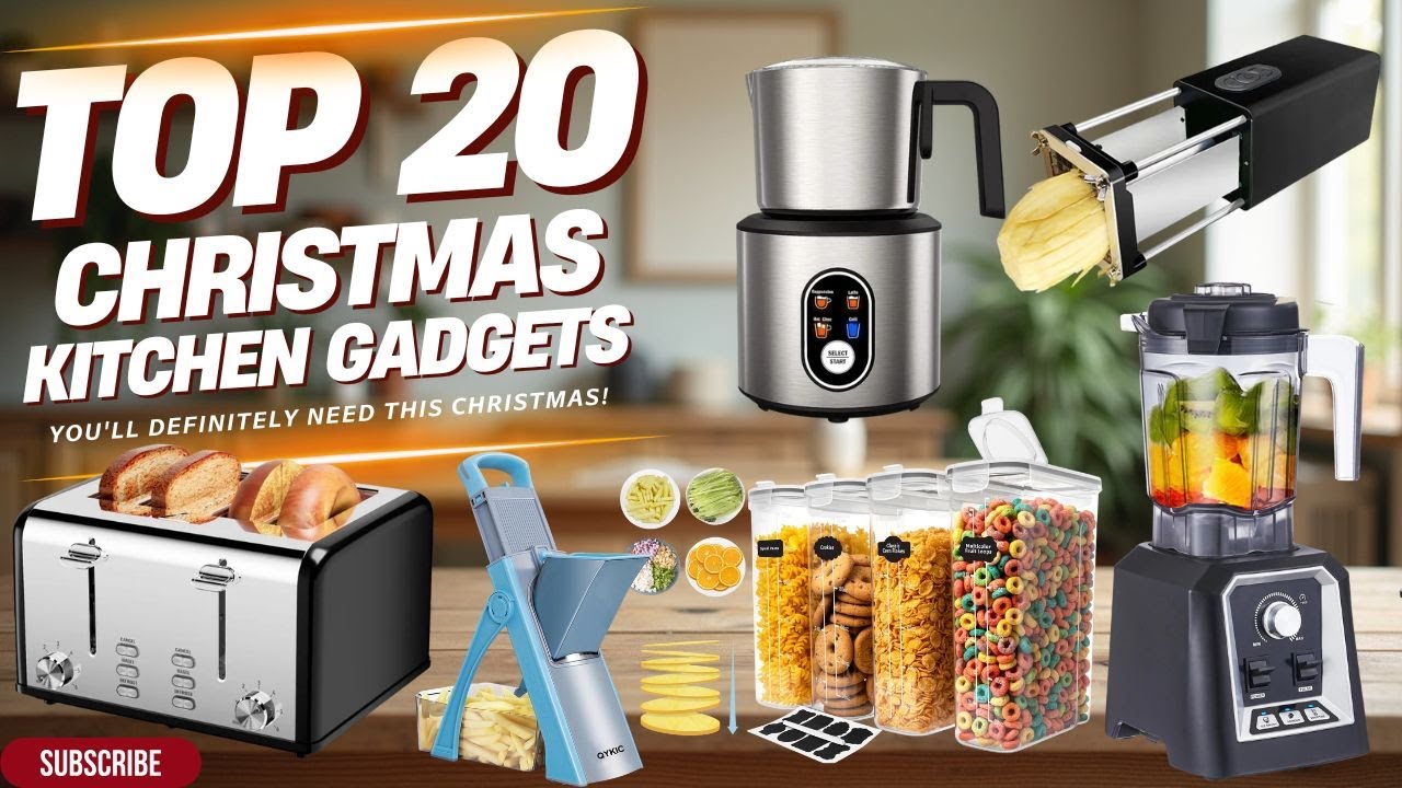 20+ GENIUS Amazon Kitchen Gadgets You'll Definitely Need This Christmas!
