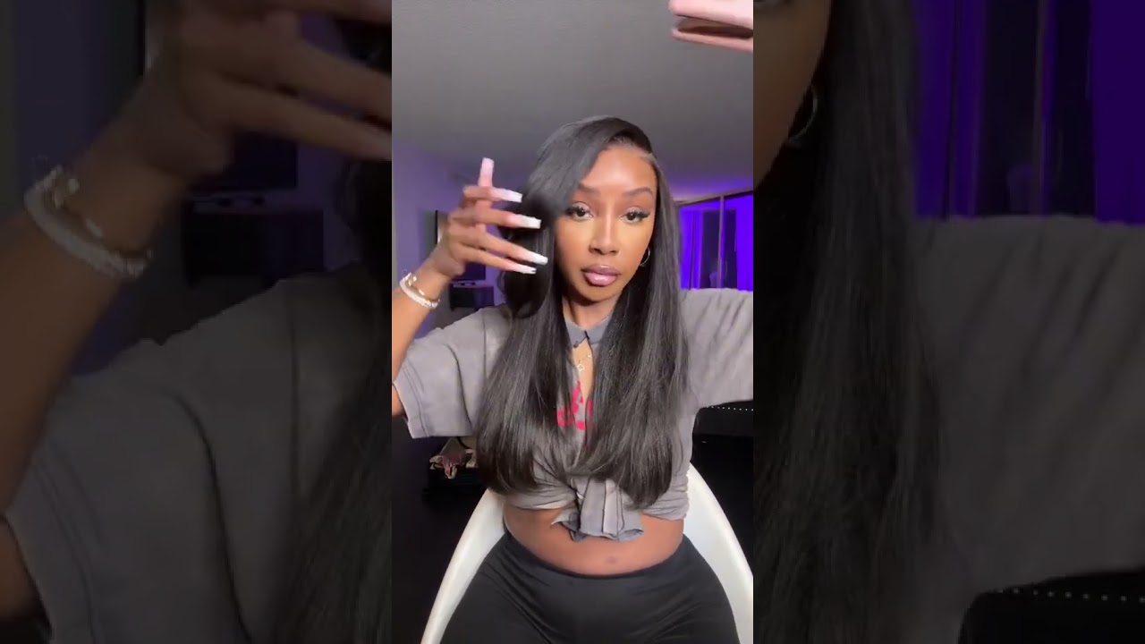 I love yaki straight wigs 😍❣️