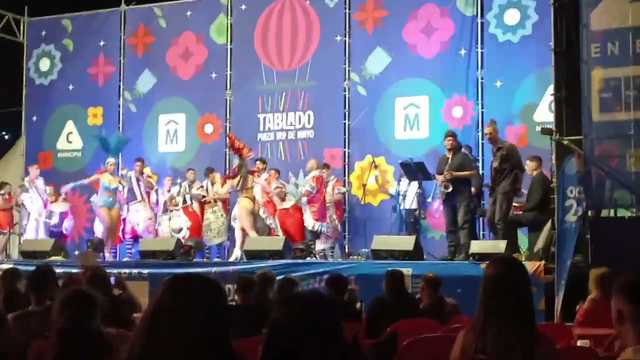 Cuerda de tambores yambo kenia tablado primero de mayo