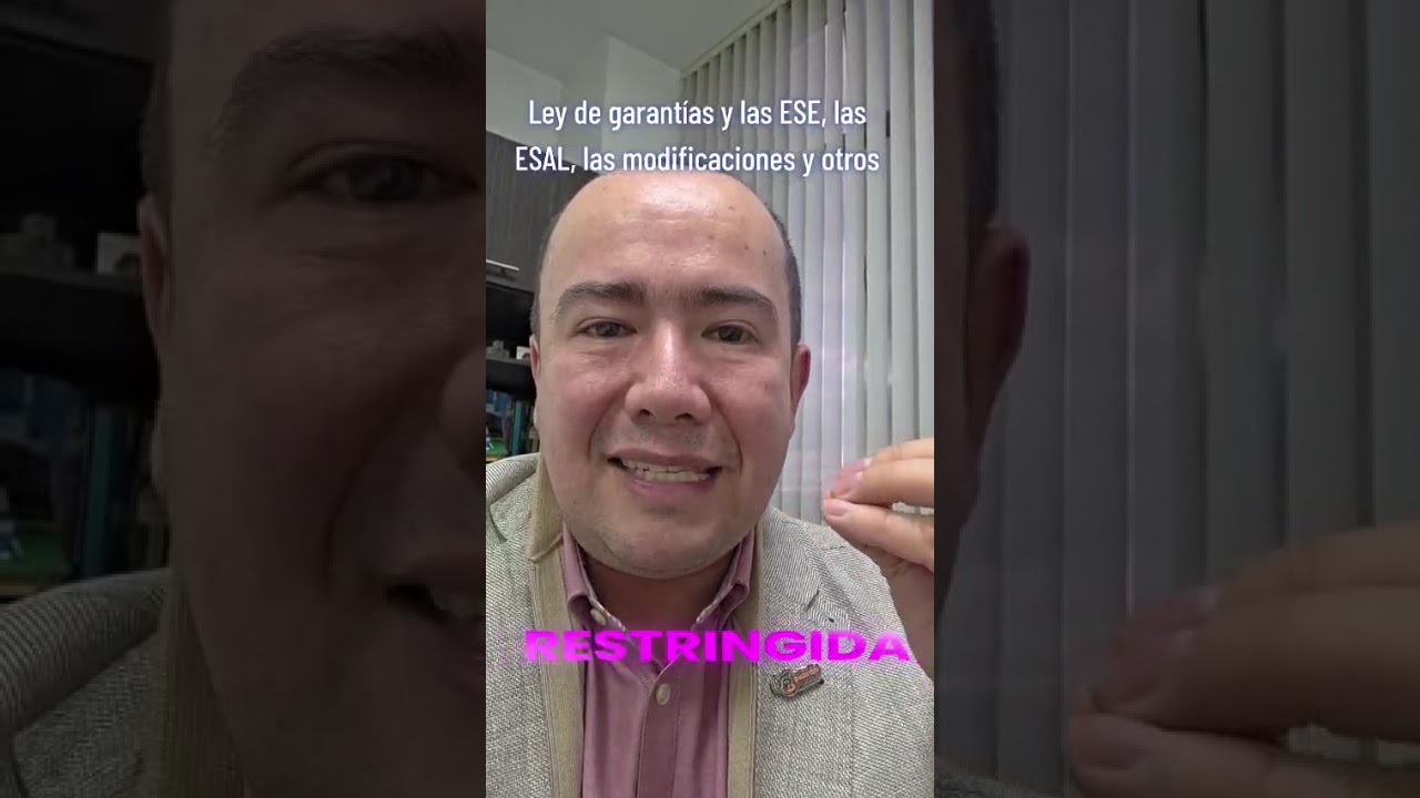 CONTRATACION DIRECTA EN LEY DE GARANTIAS