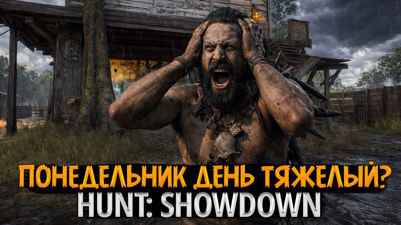 Лучшее лекарство от ПОНЕДЕЛЬНИКА 💉 Играем в Hunt: Showdown 🌲