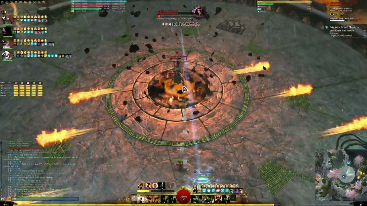 Guild Wars 2 - Heal Paragon Sunqua Peak CM Full Fight