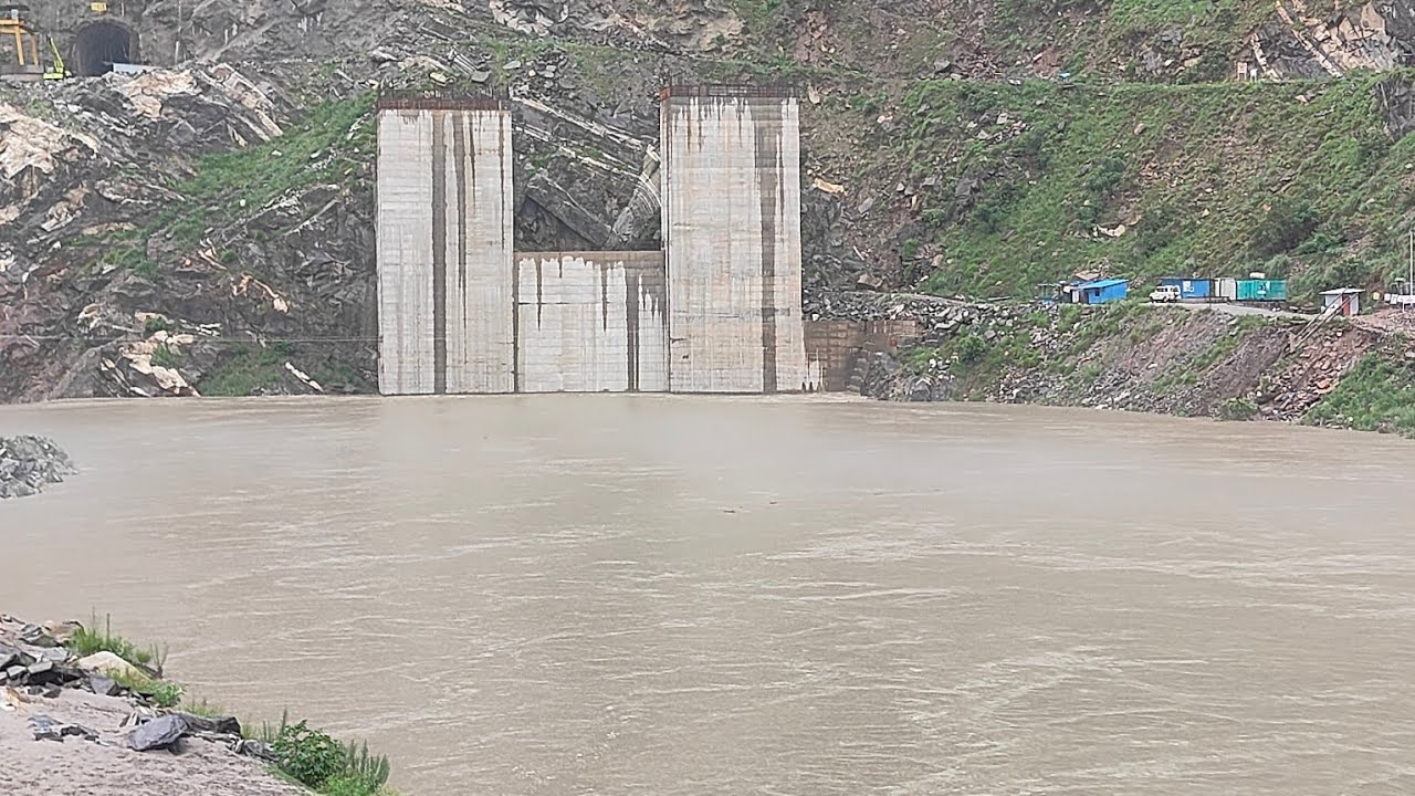 Morning visual Of Up-Stream Ratle Power Project Drabshalla ||@AhangerProductions 