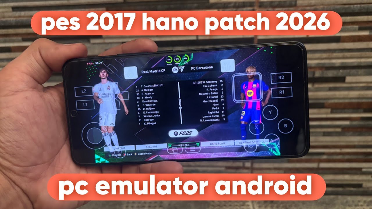 Pes 2017 Hano Patch 2026 Fc25 V2 AIO - Pes 2017 Winlator