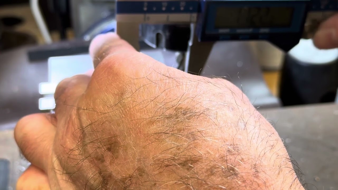 Hook Ruler/Scale - Shop Made. 