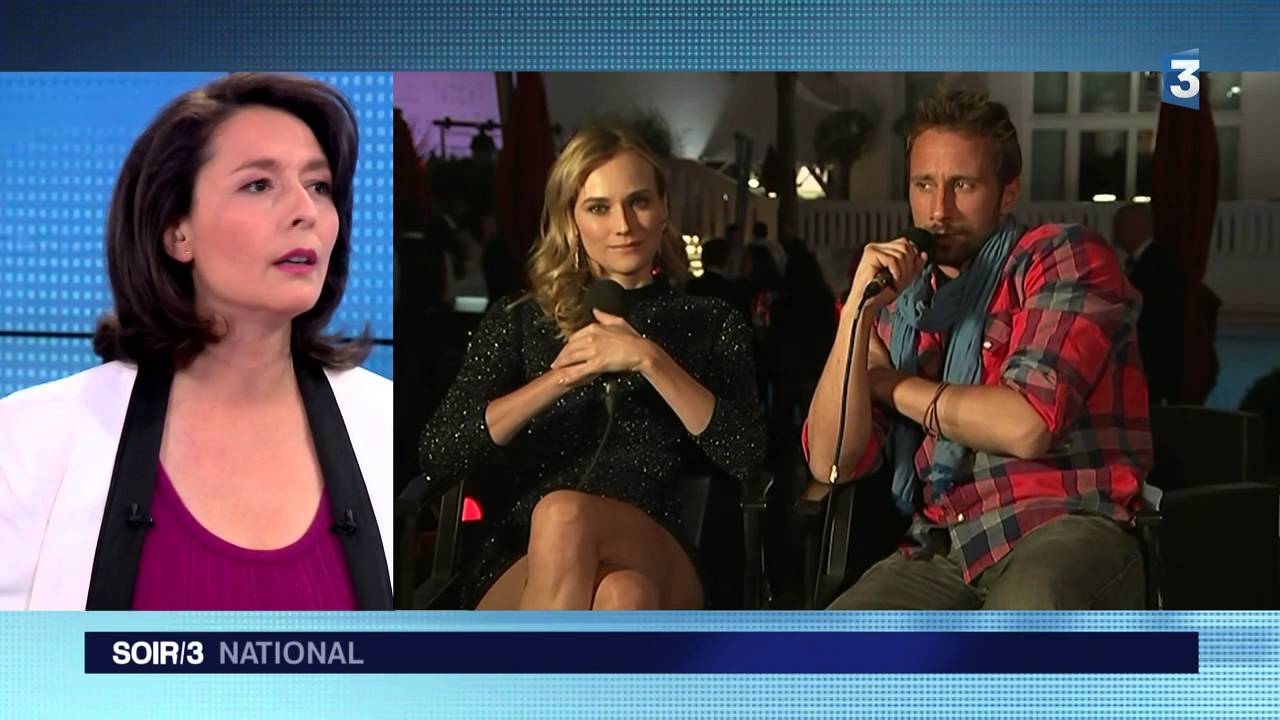 Cannes 2015: Matthias Schoenaerts et Diane Kruger présentent 'Maryland' (15/05/2015) [in French]