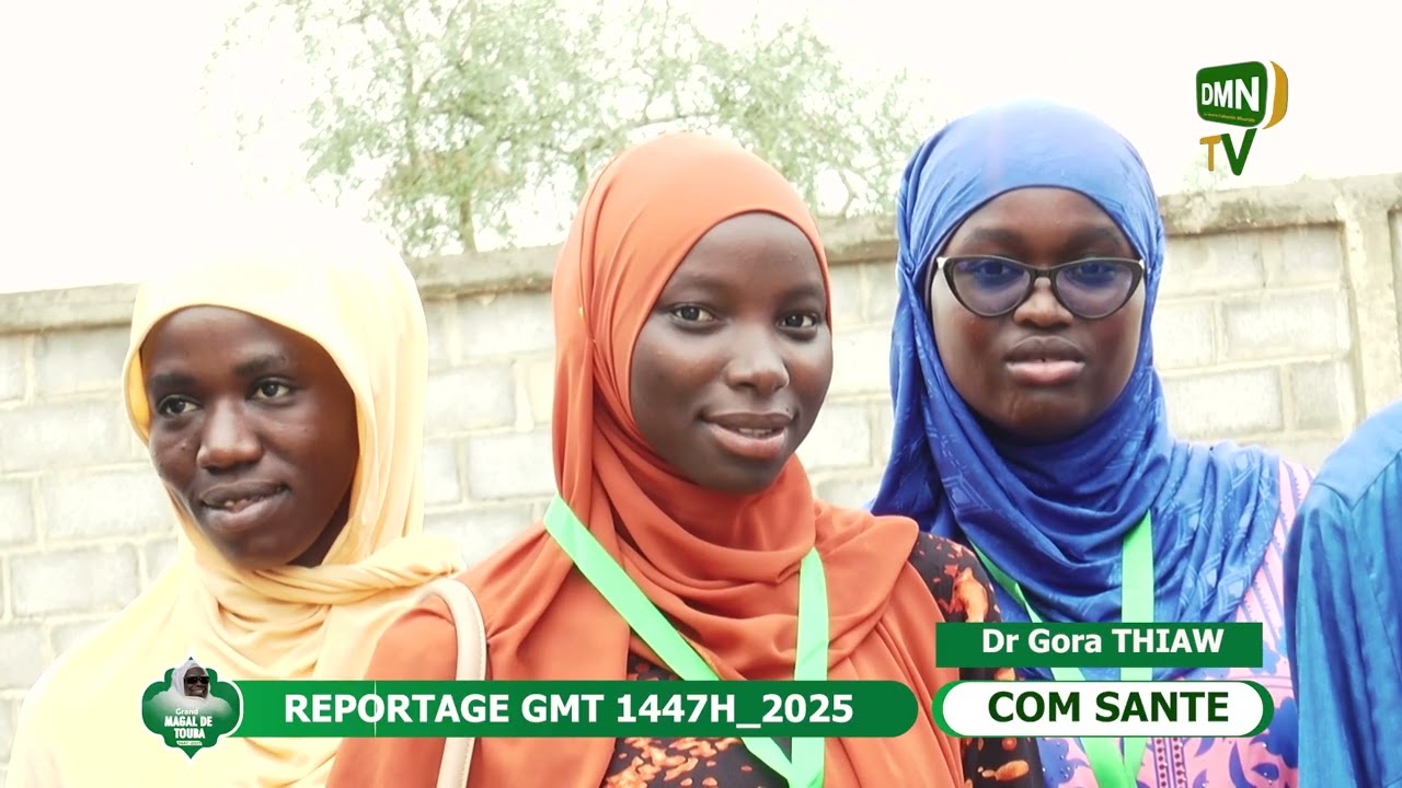 REPORTAGE COM SANTE  GMT 1447H 2025 A TOUBA DAROU TANZIL