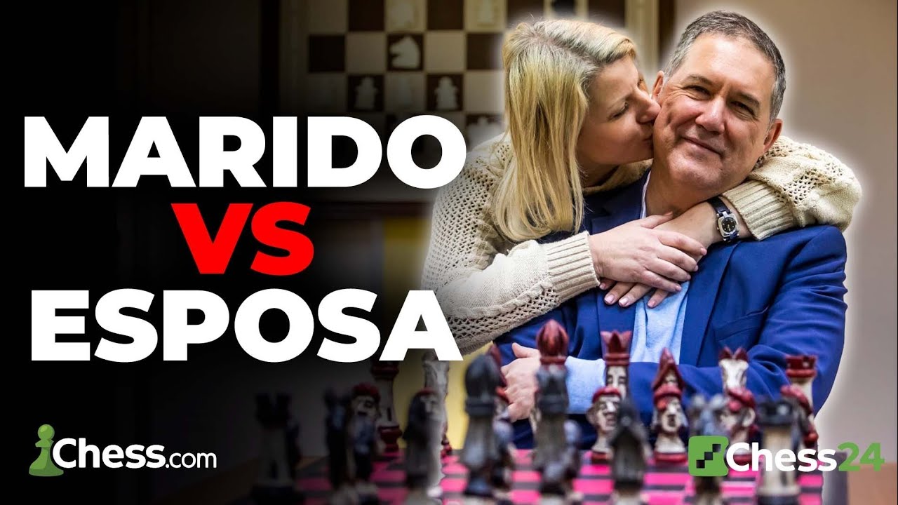 Esposa y Marido se juegan el título de campeón de ajedrez