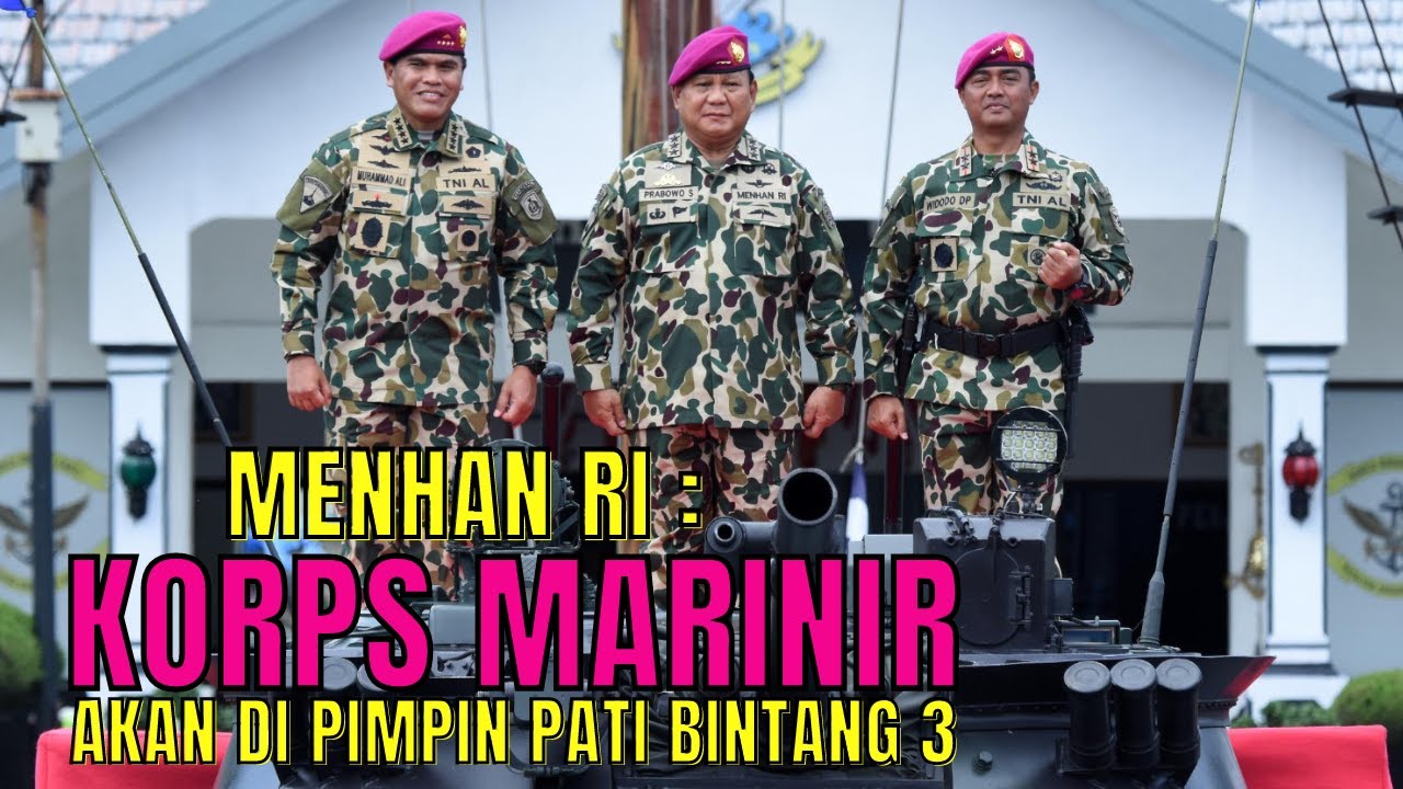 Letnan Jenderal TNI (Purn) Prabowo Subianto  Resmi Jadi Warga Kehormatan Korps Marinir TNI AL