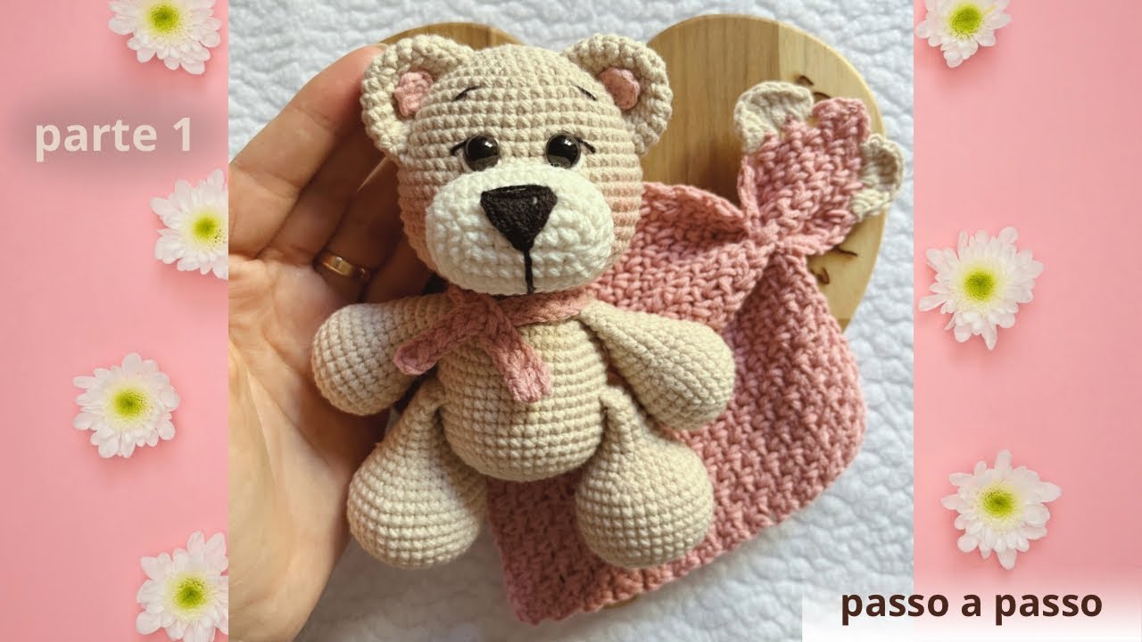 URSO AMIGURUMI *passo a passo* PARTE 1