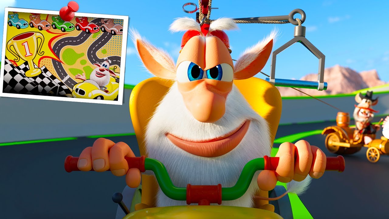 Booba ⚡ブーバのシャレにならないレース！💥Crazy Racing Showdown! 🏎️💨⭐✨️ Funny cartoons | Super Toons TV アニメ