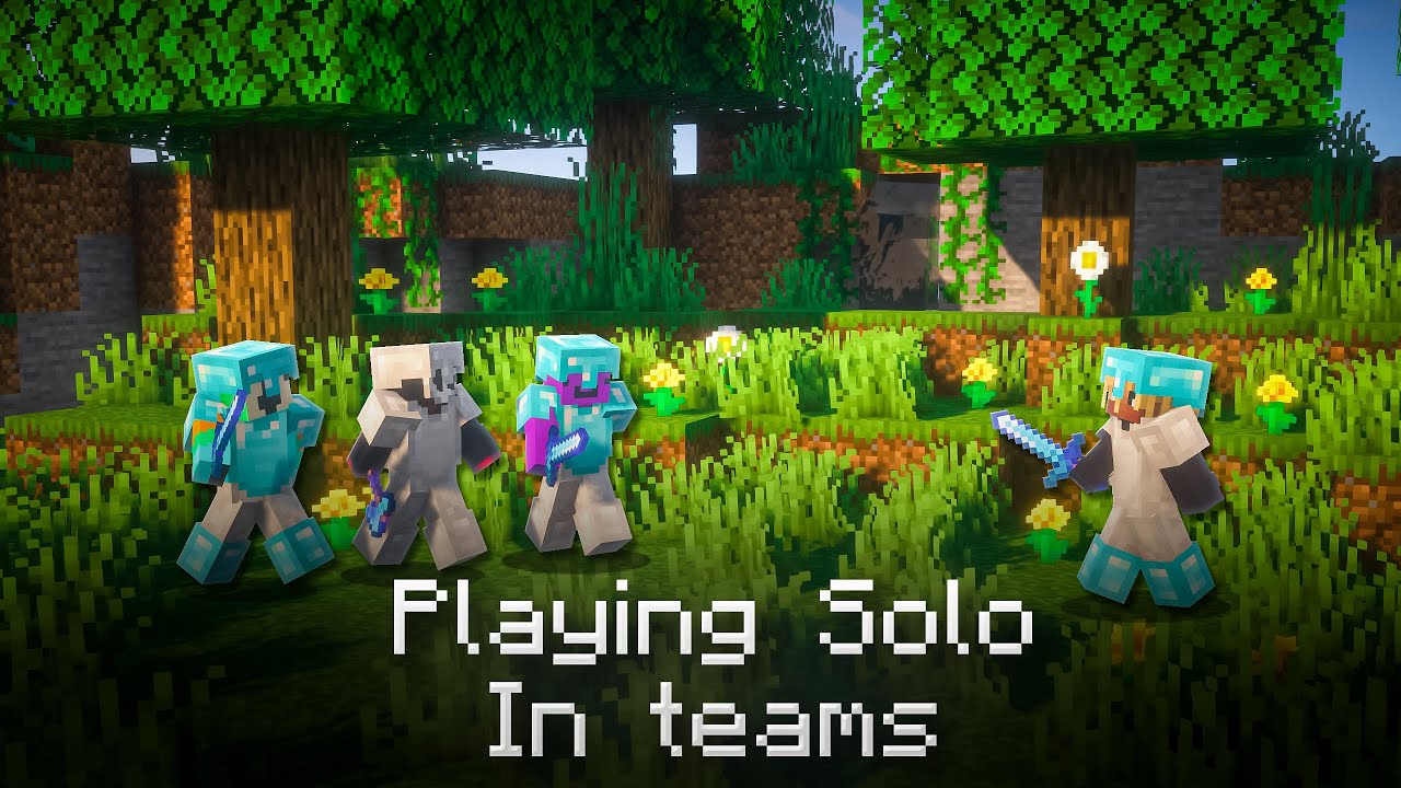 PLAYING SOLO TEAMS ON HYPIXEL UHC (highlights #10)
