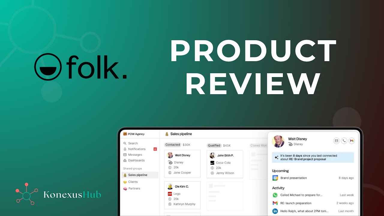 Folk &ndash; Smart CRM & Relationship Management for Modern Teams | Sales & Marketing Review
