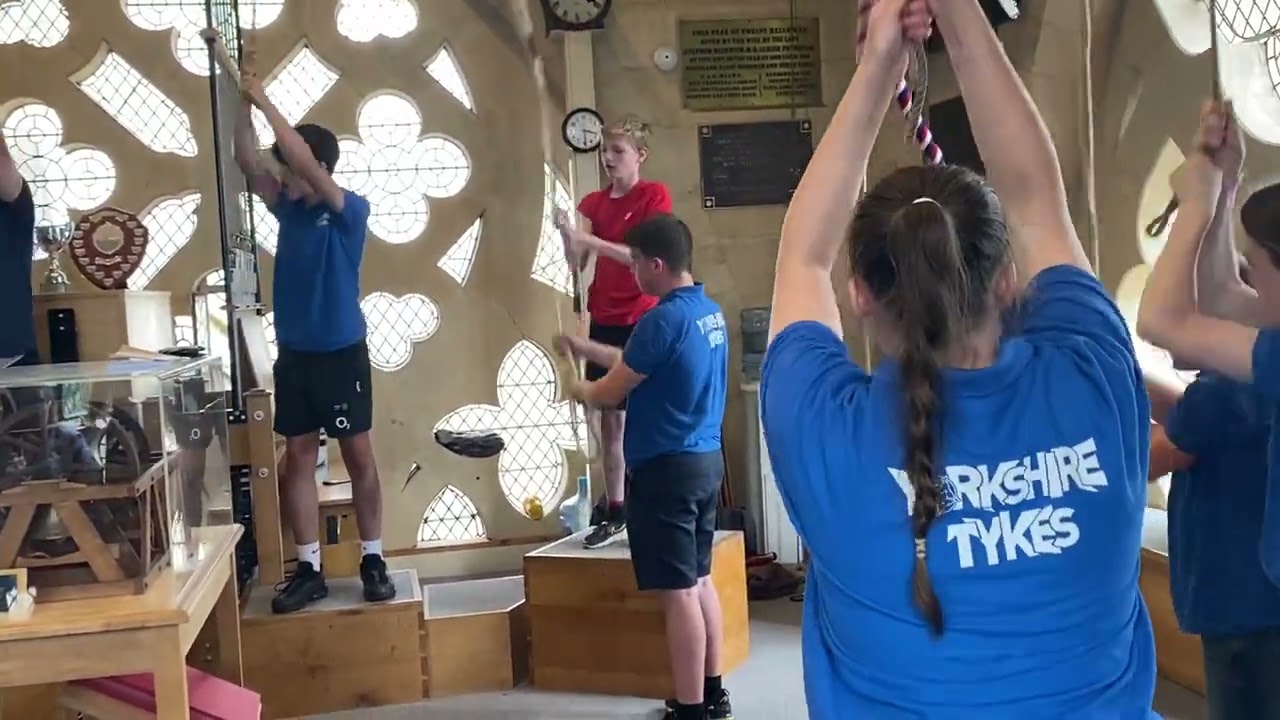 Me ringing the tenor @ York Minster