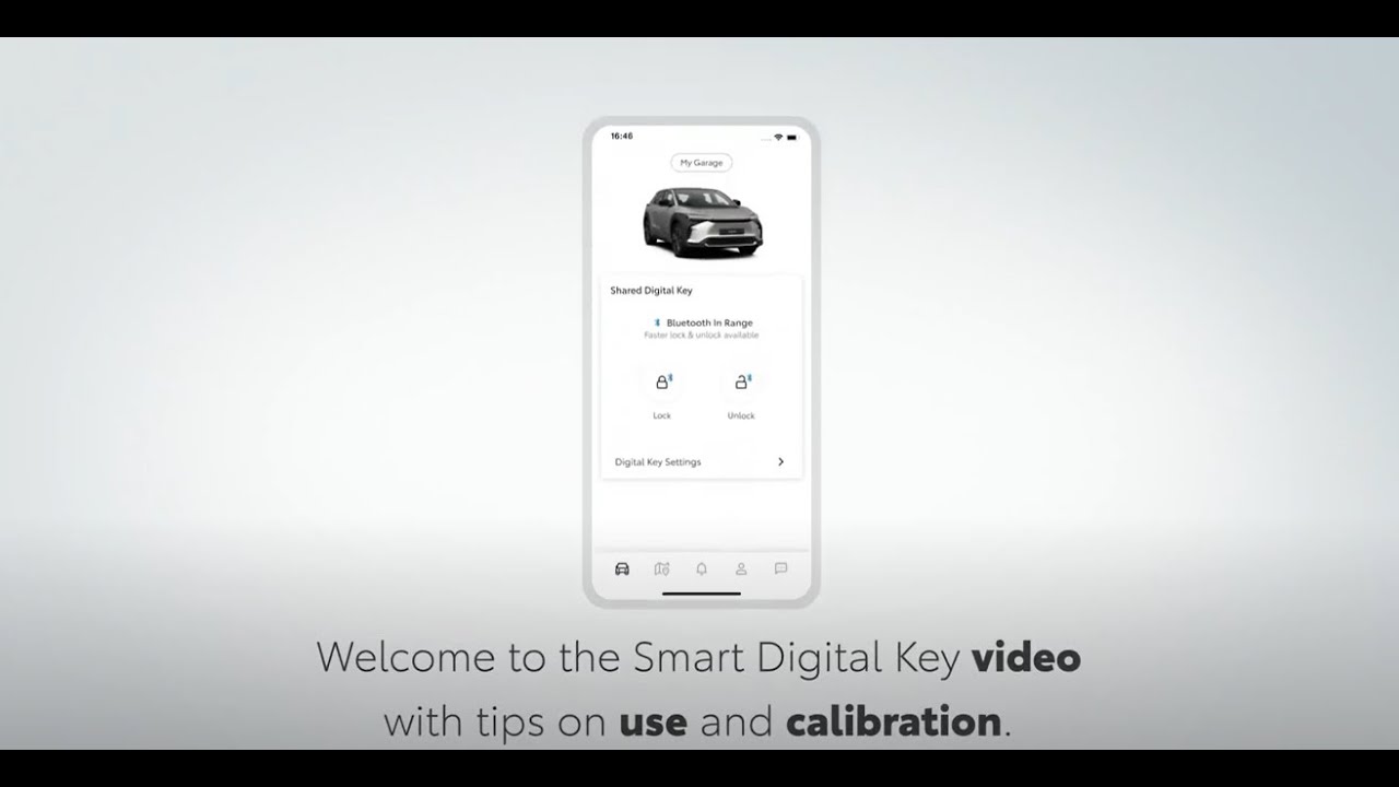 Toyota Smart Digital Key Calibration