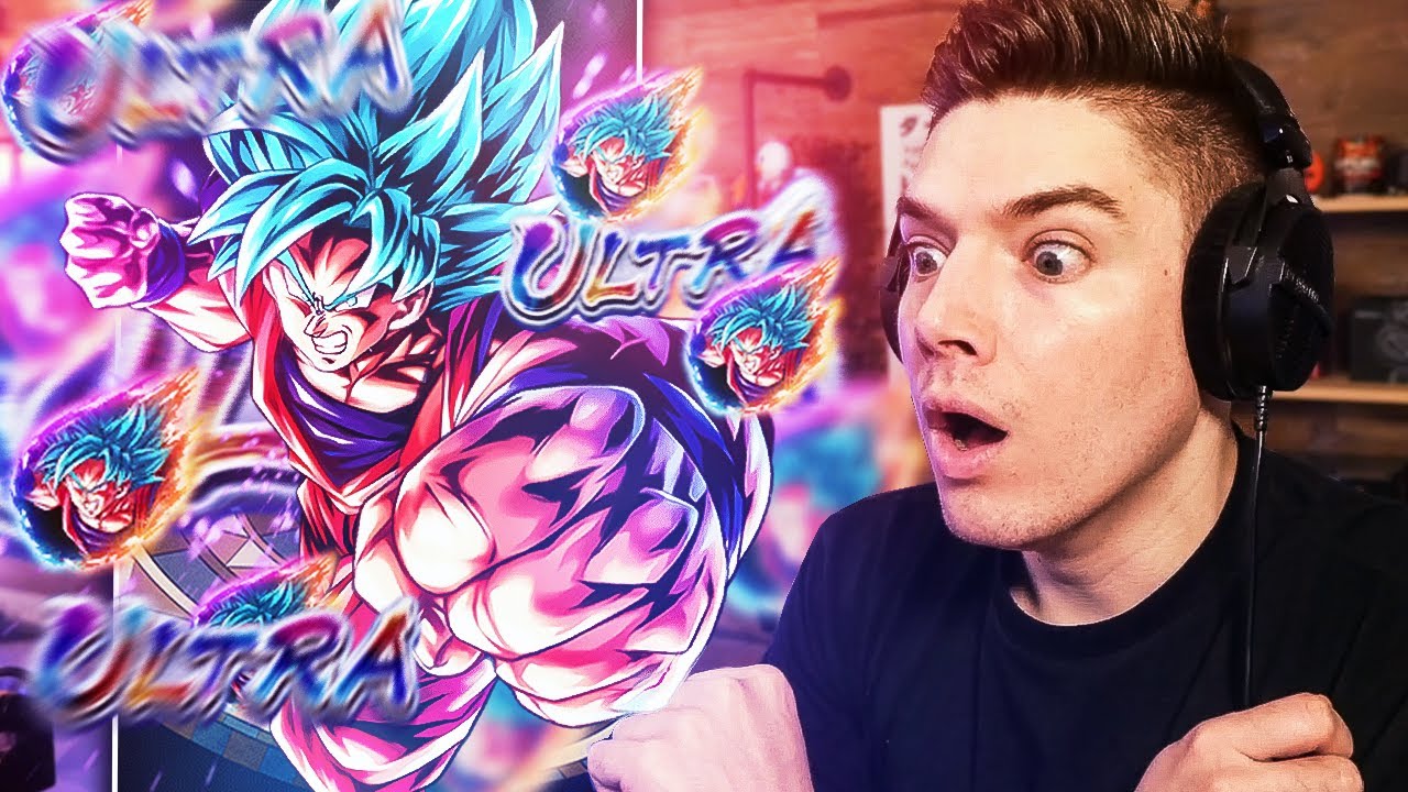 Summons Until I Pull NEW ULTRA SSBKK Goku on Dragon Ball Legends: The Movie