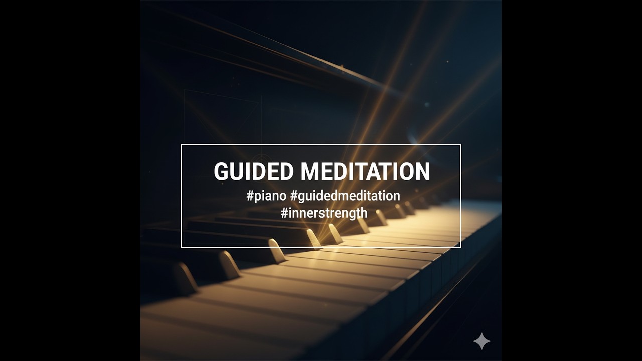 guided meditation #piano  #guidedmeditation  #innerstrength