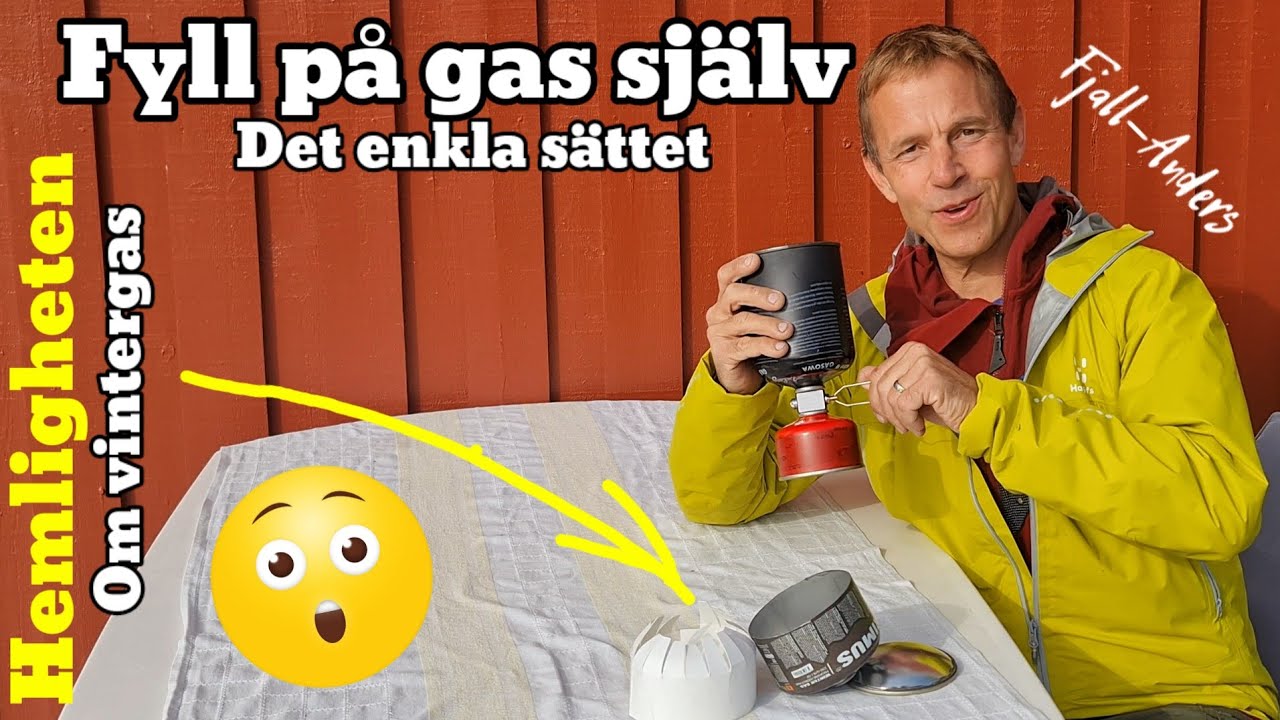 Fyll på gas själv, Vintergasens hemlighet😲