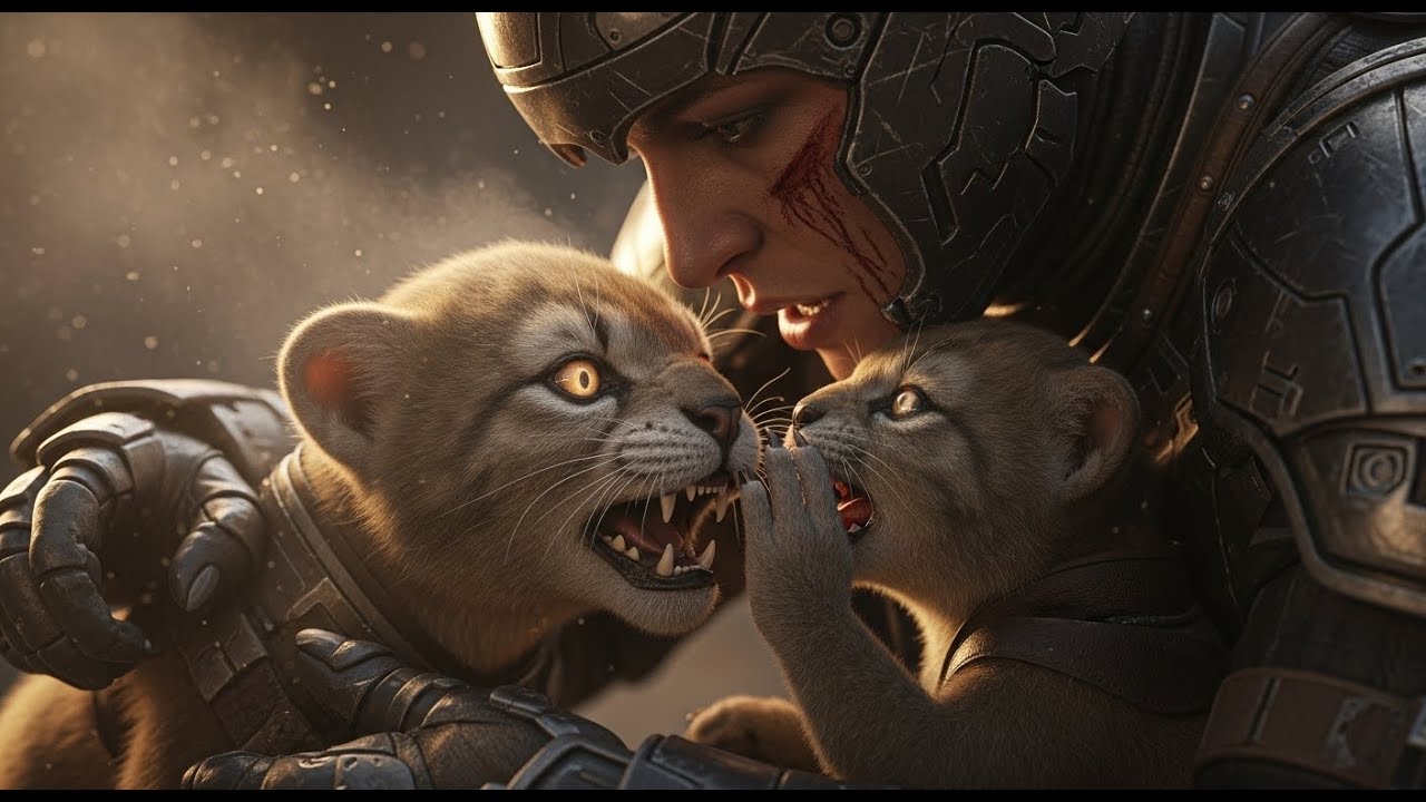 The Human Took the Blow to Protect a Cub — The Smallest One Murmured, “We’re Going to Track Them All