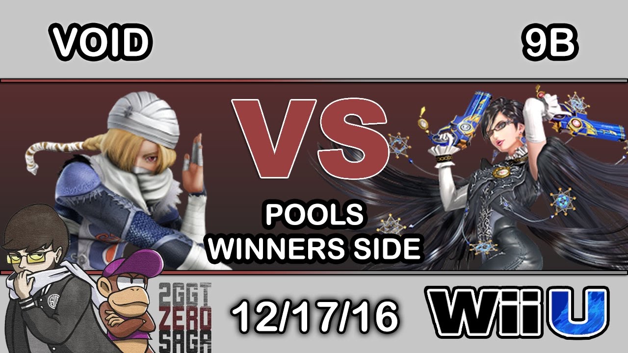 2GGT: ZeRo Saga - 9B (Bayonetta) Vs. CLG | VoiD (Sheik) Pools Winners - Smash Wii U