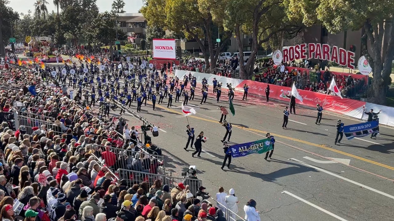 All Gifu Honor Green Band (Japan) - 2023 Rose Parade
