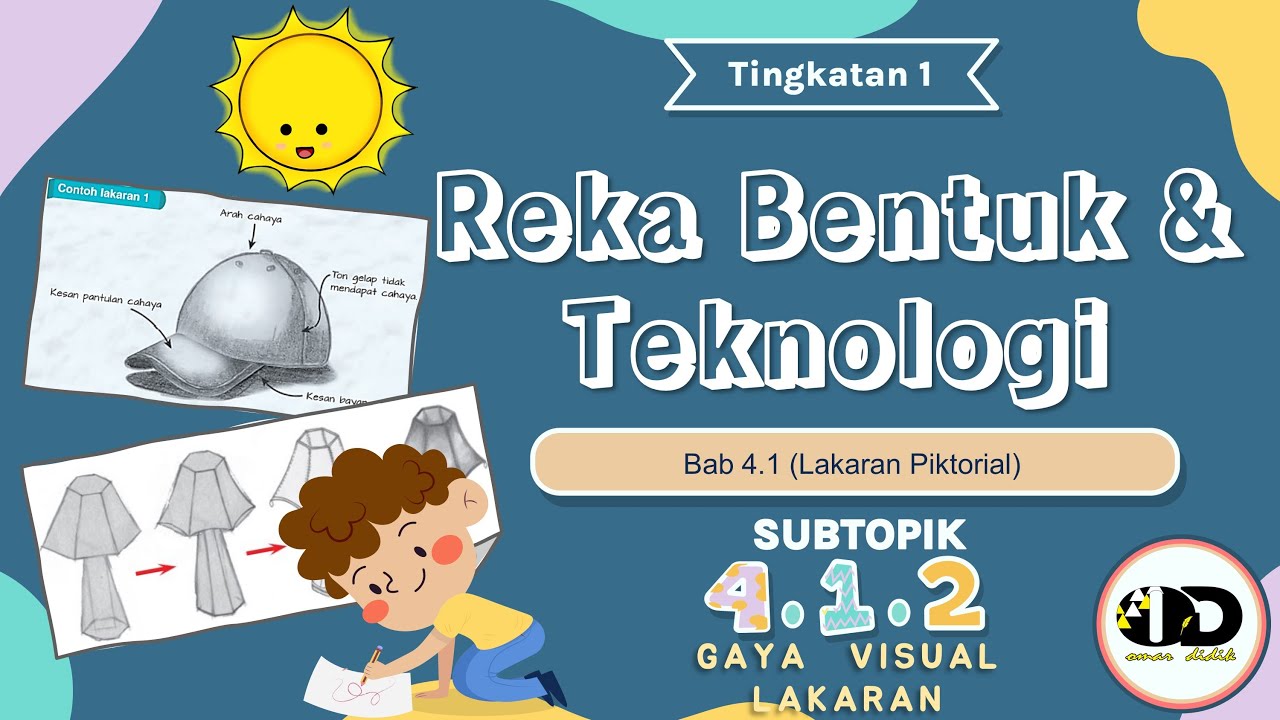RBT TINGKATAN 1 BAB 4.1.2 (LAKARAN PIKTORIAL - GAYA VISUAL LAKARAN)