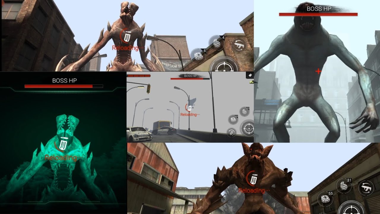 Zombie Hunter D Day 2 | All Bosses