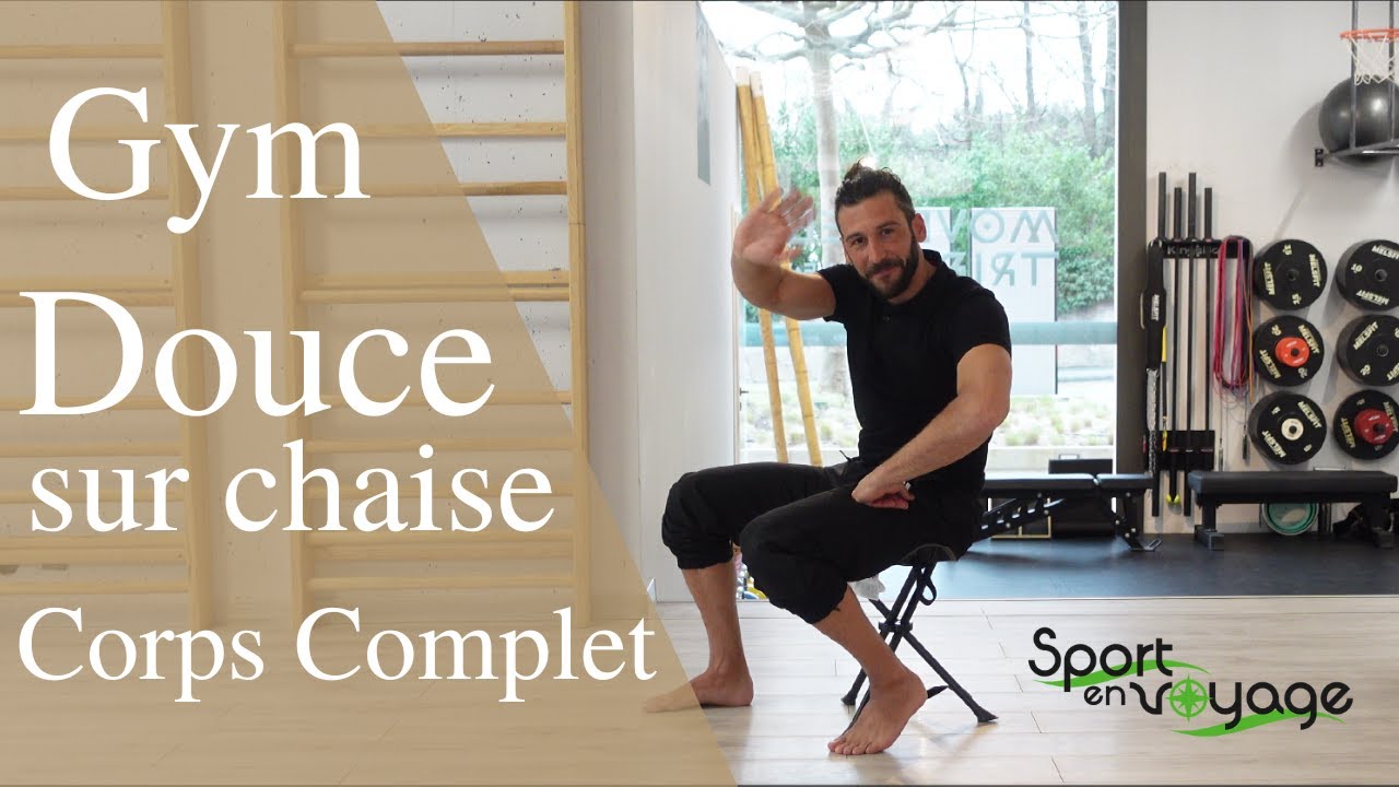 Gym douce sur chaise pour seniors - Corps Complet