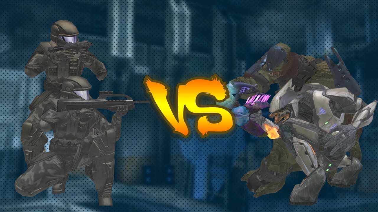 Halo 2 AI Firefight - ODST Squad vs Covenant (Definitive Edition)