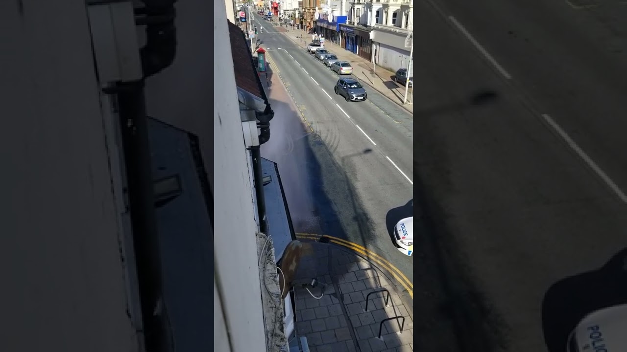 Waterpipe burst with a chance of a shower