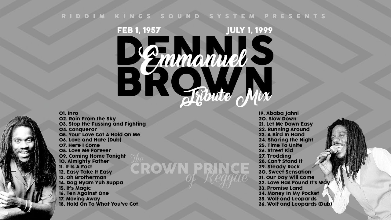 Riddim Kings Sound System Presents: Dennis Brown Tribute Mix | FEBRUARY 1, 2023