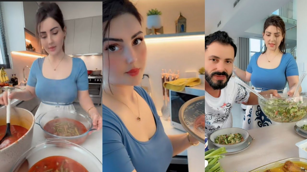 نور وعصام 🔥 جهزنا الطبخة والسفرة للغدا 😋🔥