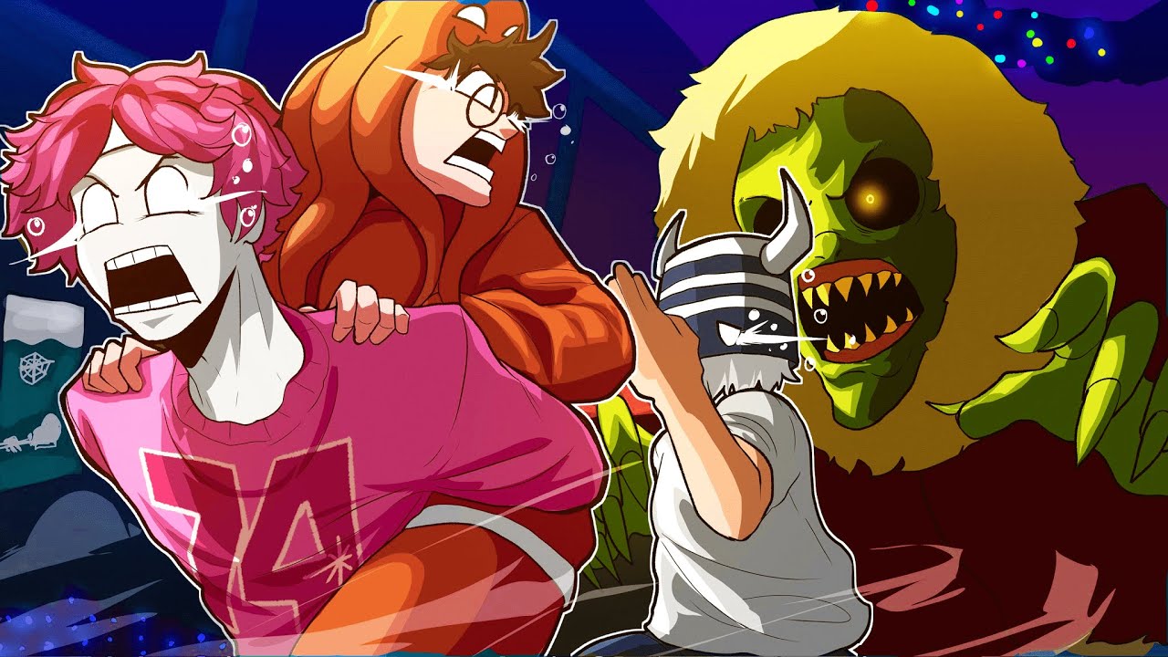 We CRIED Playing this ROBLOX CHRISTMAS Horror...