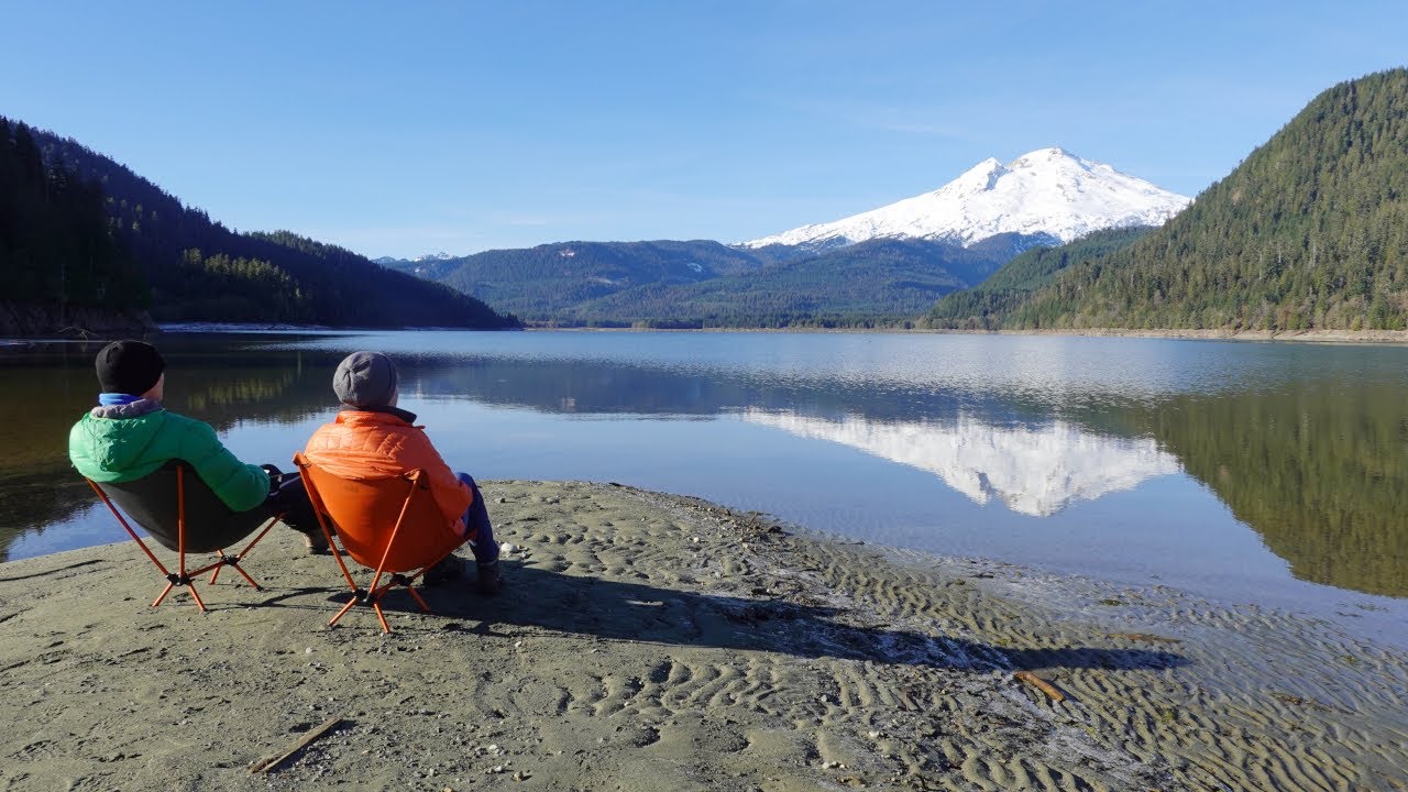 East Bank Baker Lake Trail to Noisy Creek (Hiking Trails in Northwest Washington)