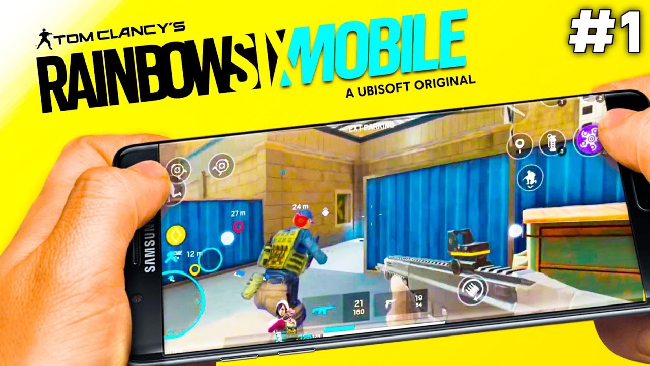 rainbow six siege mobile gameplay | rainbow six mobile alpha | r6 mobile