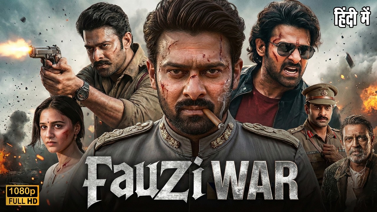 FAUZI WAR Full Movie In Hindi Dubbed 2026 | Prabhas | New South Indian Hindi Dubbed Movies 2026