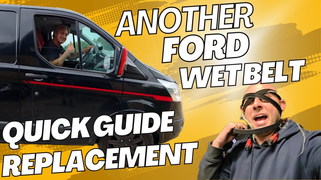 Ford Transit Wet Belt Replacement Made Easy – Quick DIY Guide! #ford #mechanic #automobile #diy