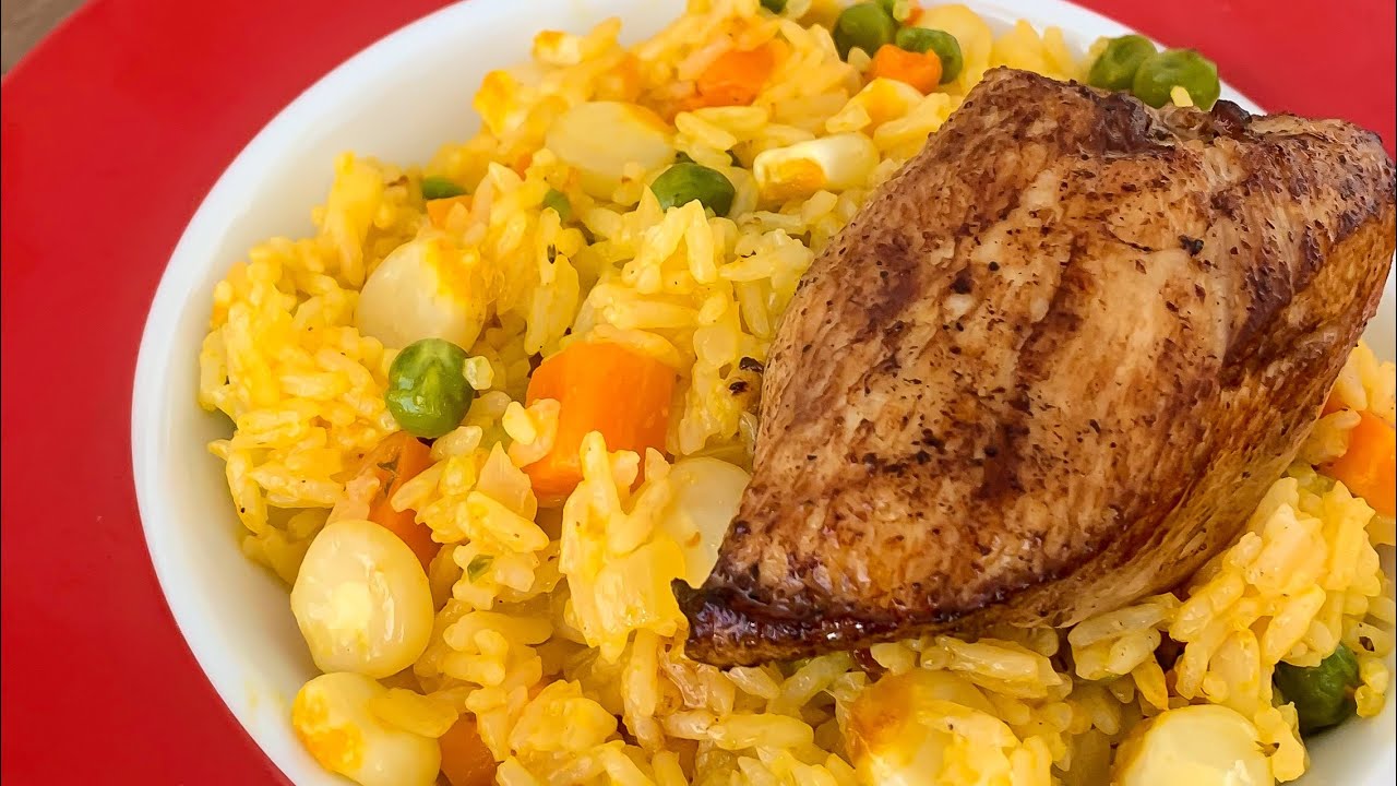 Receta de Arroz a la jardinera en arrocera