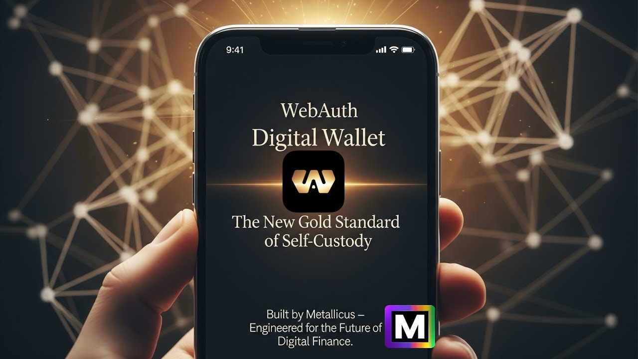 Кошелек WebAuth Bank Grade Wallet от Metallicus | Самый продвинутый цифровой кошелек для самостоя...